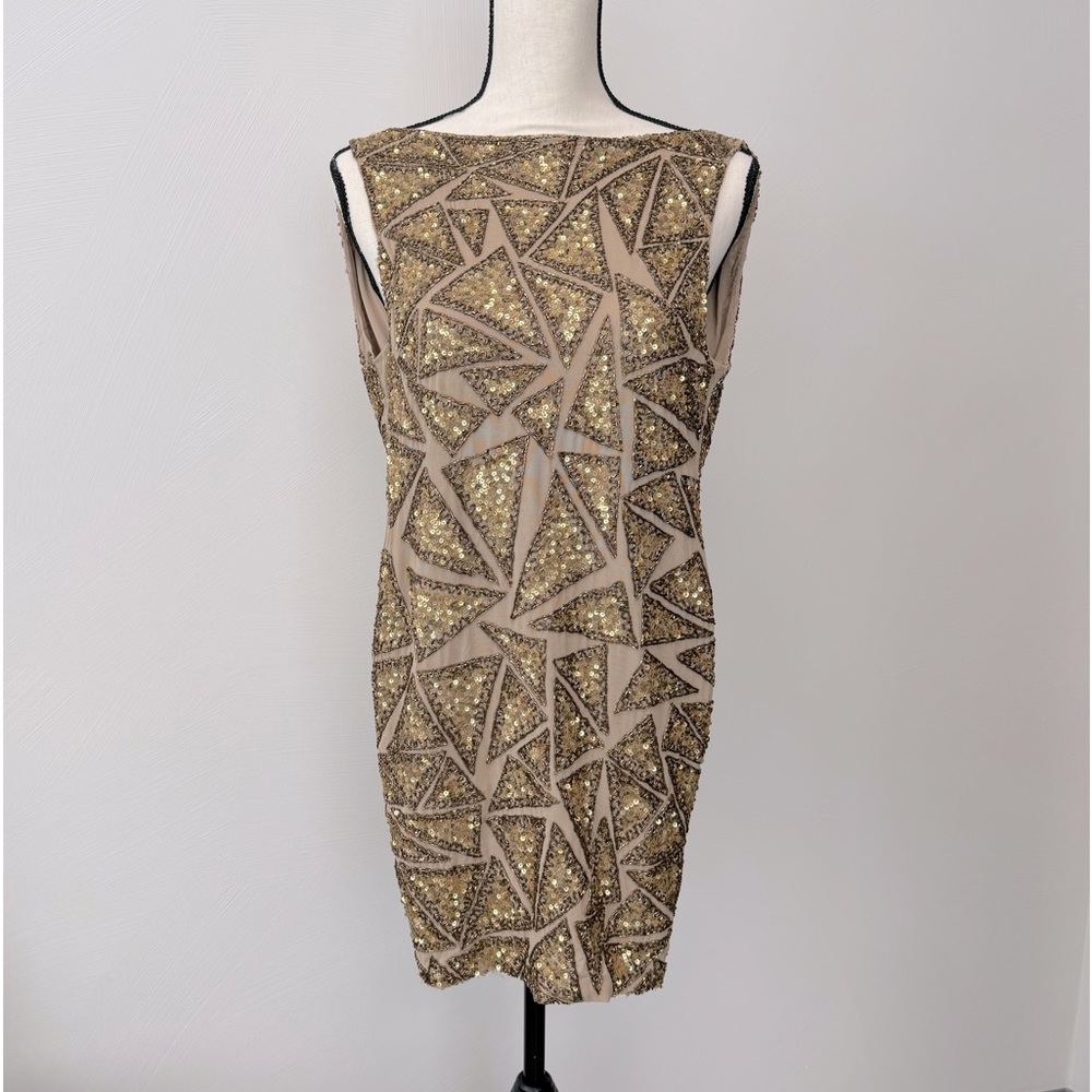 Alice And Olivia Beaded Mini Dress
